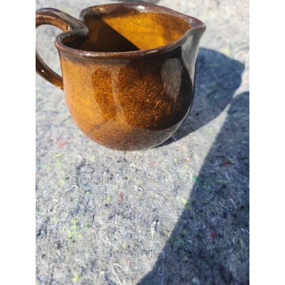 Van Briggle Pottery Heart Shaped Creamer no chips or defects - Picture 4 of 6